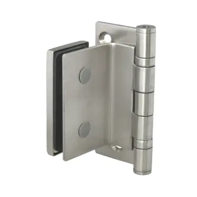 Offset dual ball bearings hinges