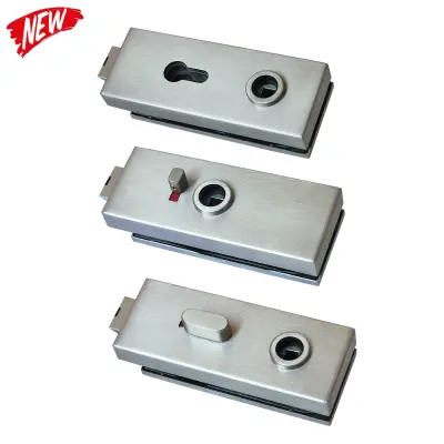 LK-560 Series SLIM Glass Door Locks - Silent