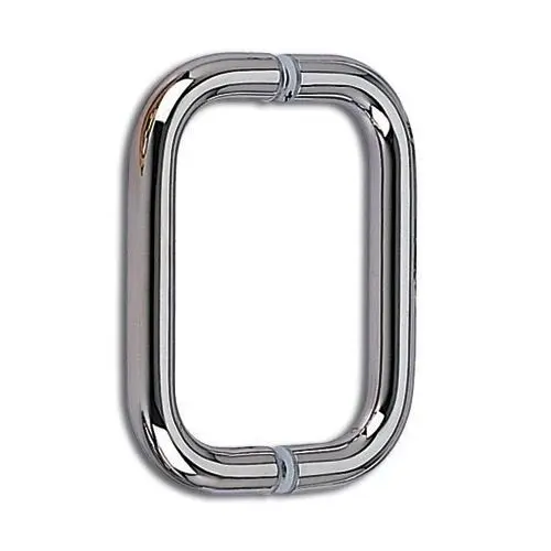 Back to back shower door handle 
