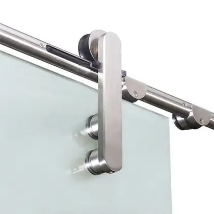 Soft closing shower glass sliding door system- good for elder or disabled and easy installation 