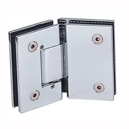 Adjustable shower hinge 