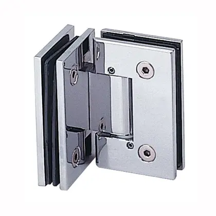 Adjustable shower hinge 