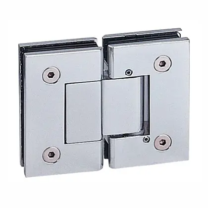 Adjustable shower hinge 