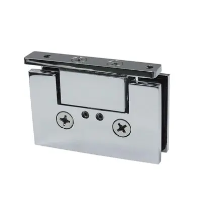Adjustable solid brass top pivot hinge 