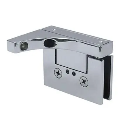 Adjustable solid brass pivot hinge 