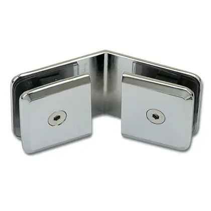 Solid Brass Frameless Glass Clamp 
