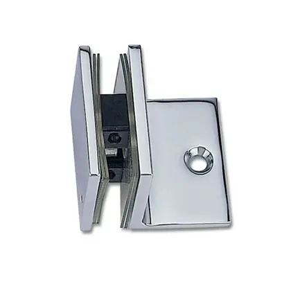 Solid Brass Frameless Glass Clamp 