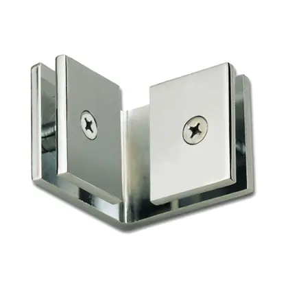 Solid Brass Frameless Glass Clamp 