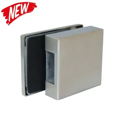 Glass door lock strike box 