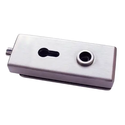 Magnetic glass door locks