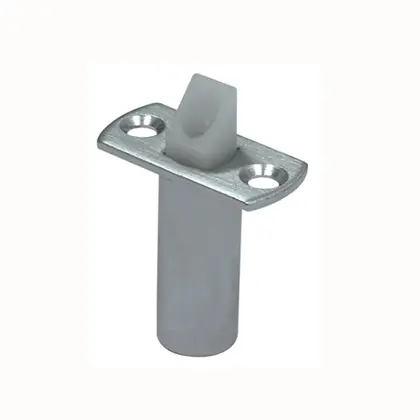 Frameless glass door latch bolt 