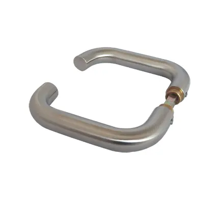 Lever handle for glass door lock 