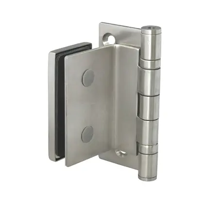 Stainless steel offset dual ball bearings hinge 