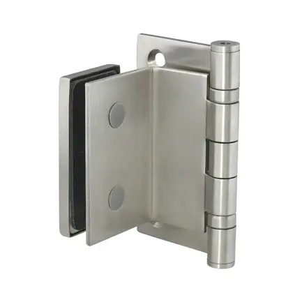 Stainless steel offset dual ball bearings hinge 