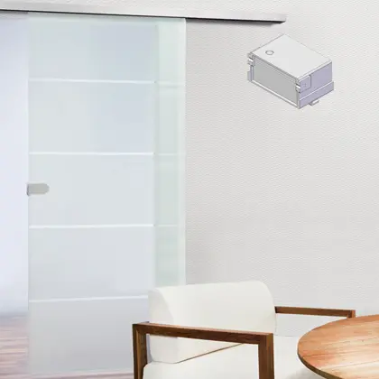 Soft Motion Self Closing Glass Sliding Door System