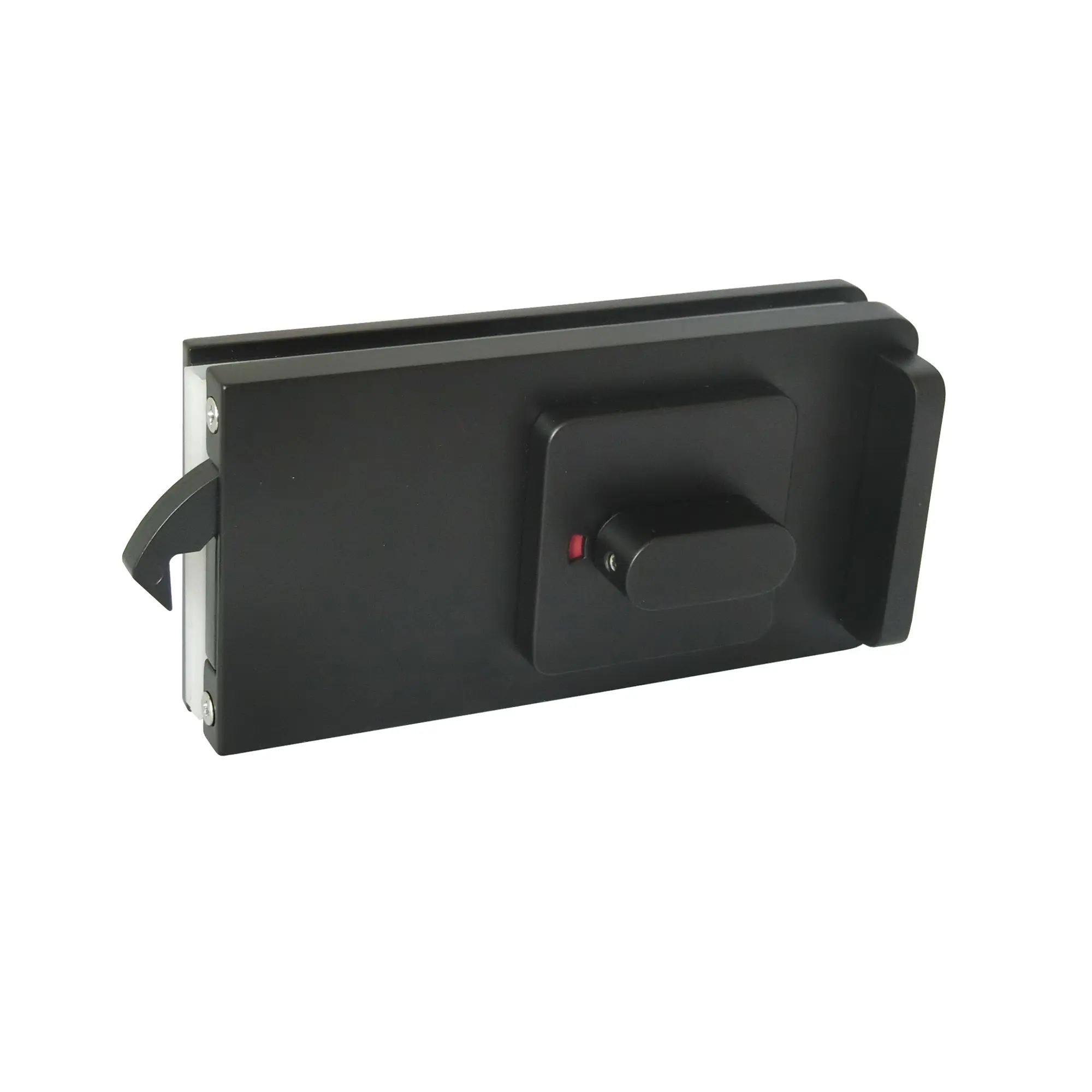 Slim sliding glass door locks