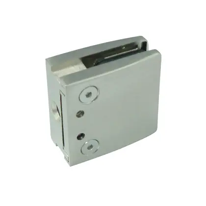 Aluminum adjustable glass clamp (no glass cut-out) 