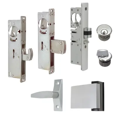 Aluminum Storefront Door Locks
