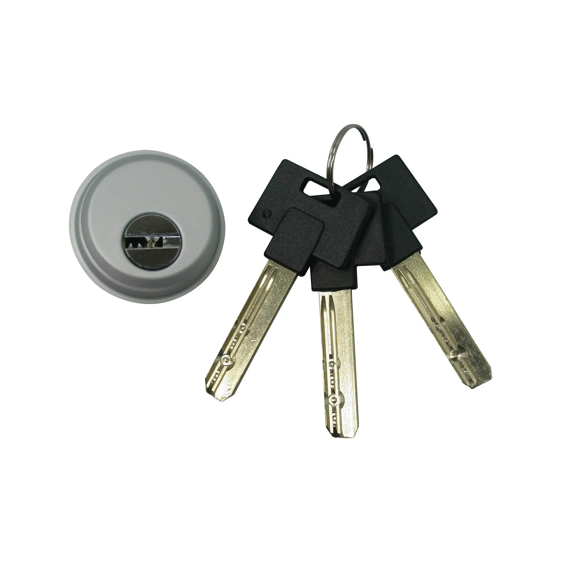 Anti-bumping brass round cylinder 