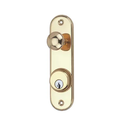 Faceplate with knob 