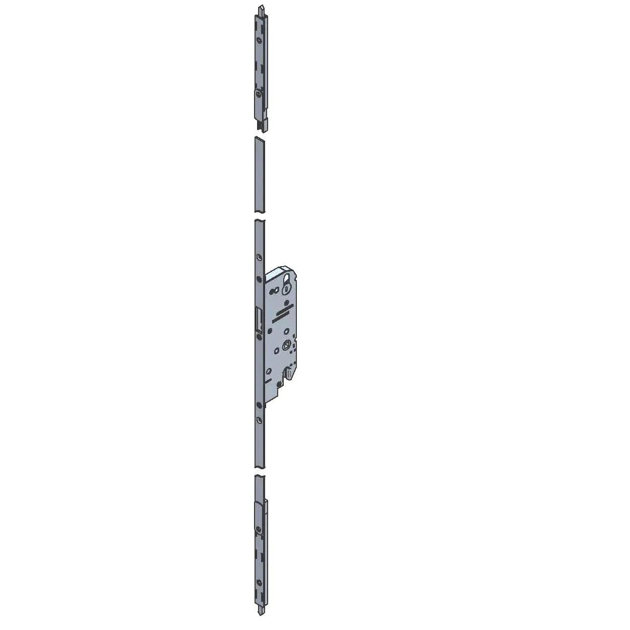 Multi-point lock - inactive door 