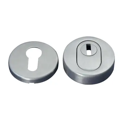 Solid security adjustable cylinder rose 