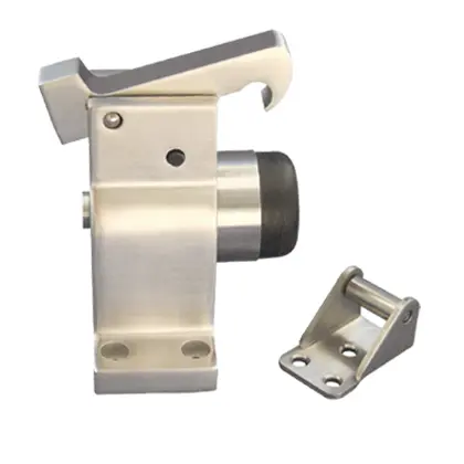 Heavy duty door stops with holder