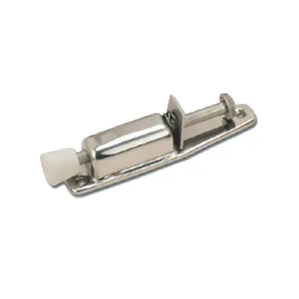 Step-on spring door holder