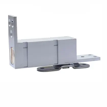 Pneumatic bottom door closer, narrow base plate (for wooden doors) 