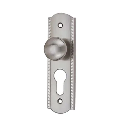 Faceplate with knob