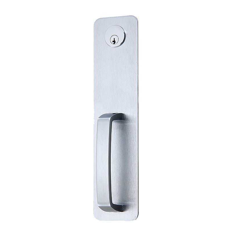 Outside trim for exit device 